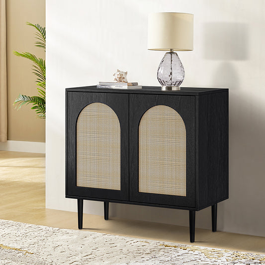 32 inch Tall+2-Door Accent Cabinet