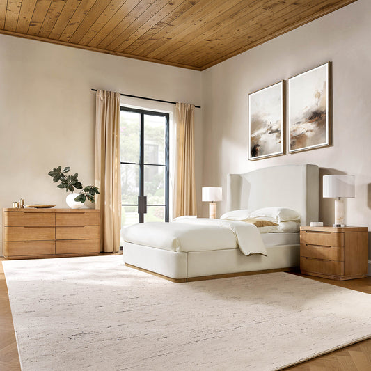 Brandon Modern 4-Piece Bedroom Set with Dresser