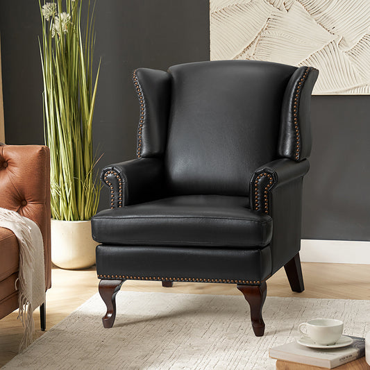 Wilhelm Genuine Leather Armchair