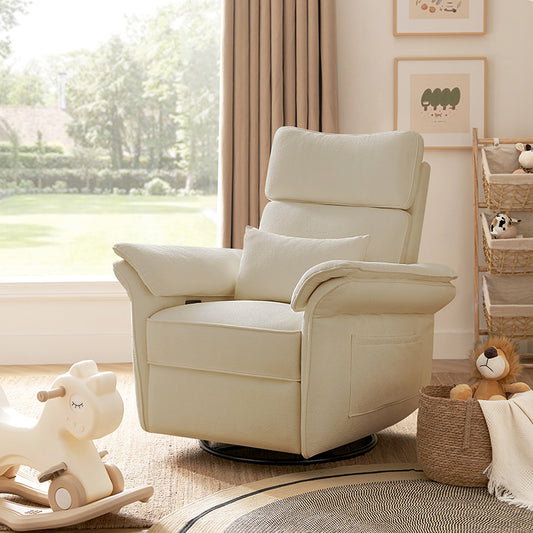 CUDDLESUPPORT ARMRESTS Nursery Power Recliner