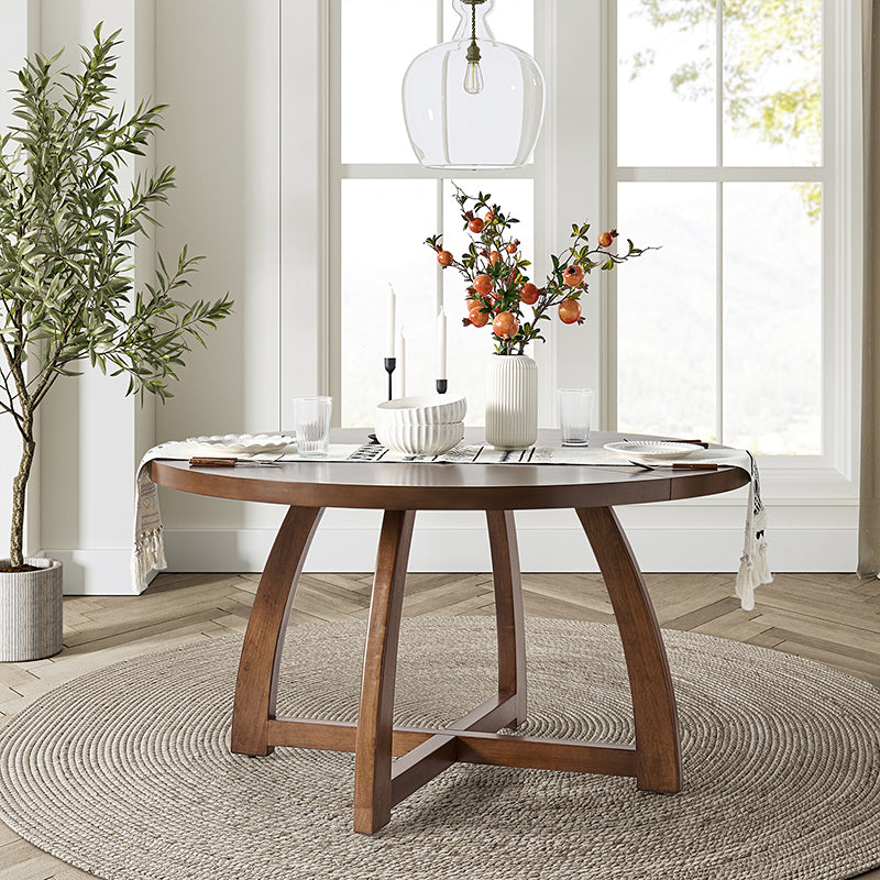 Table Design Small Round Wood Dining Table Sherry 54