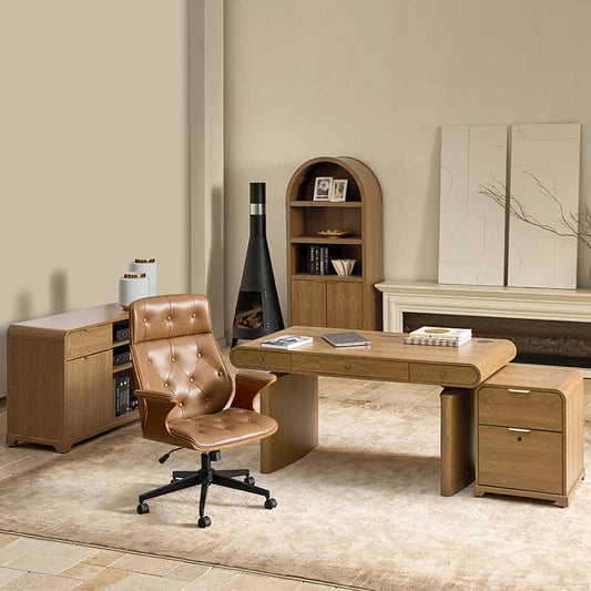 Louise 5-Piece Modern Electric Adjustable Home Office Set