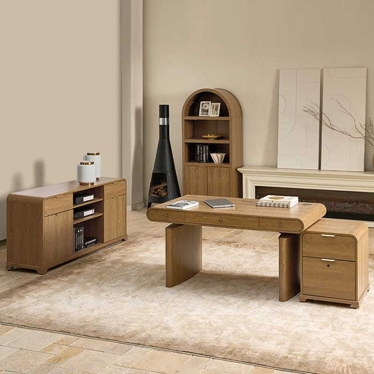 Louise 5-Piece Modern Electric Adjustable Home Office Set