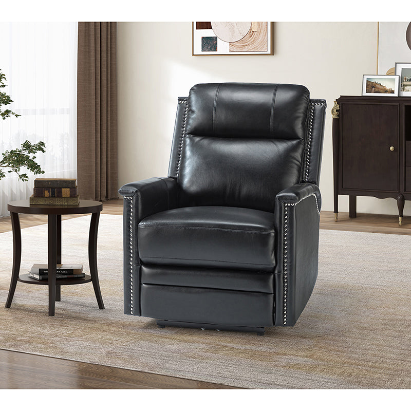 Ottfried Genuine Leather Power Recliner - Hulala Home