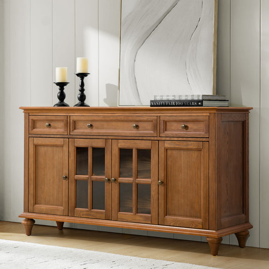 Nemo 58" Wide 3 Drawer Sideboard
