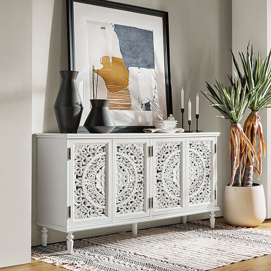 Emathides 63" Wide Sideboard – Spacious Modern Storage Cabinet for Dining & Living Room