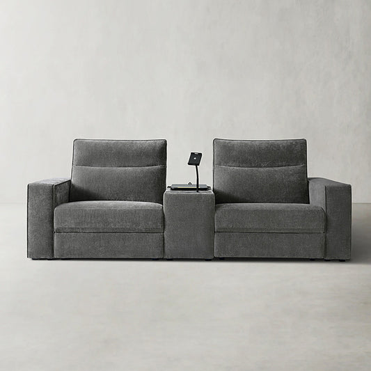 EliteNest Smart Reclining Theater Sofa with Speaker