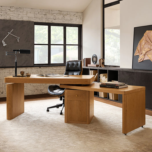 Veritas 360-Degree Rotating Desk Electric Adjustable Standing Desk with Flip-Top Lid