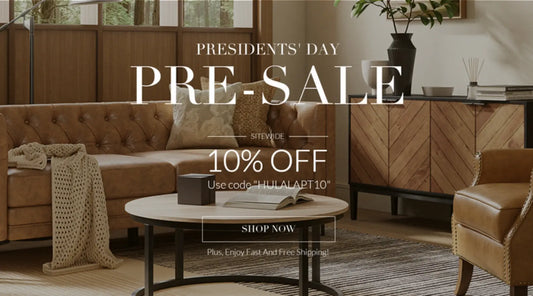 President's Day Pre-Sale at Hulala Home!