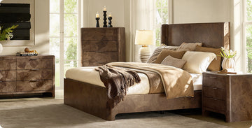 Bring Spring Indoors: Discover Your One-of-a-Kind Marquetry Bedroom