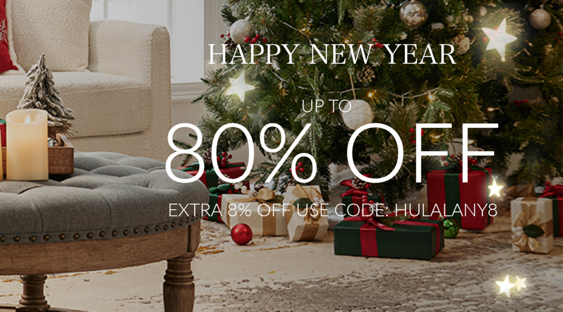 Cheers to a Stylish New Year with Hulala Home: Reflect, Renew, Redecorate!