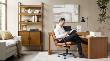 office desk layout：window vs wall