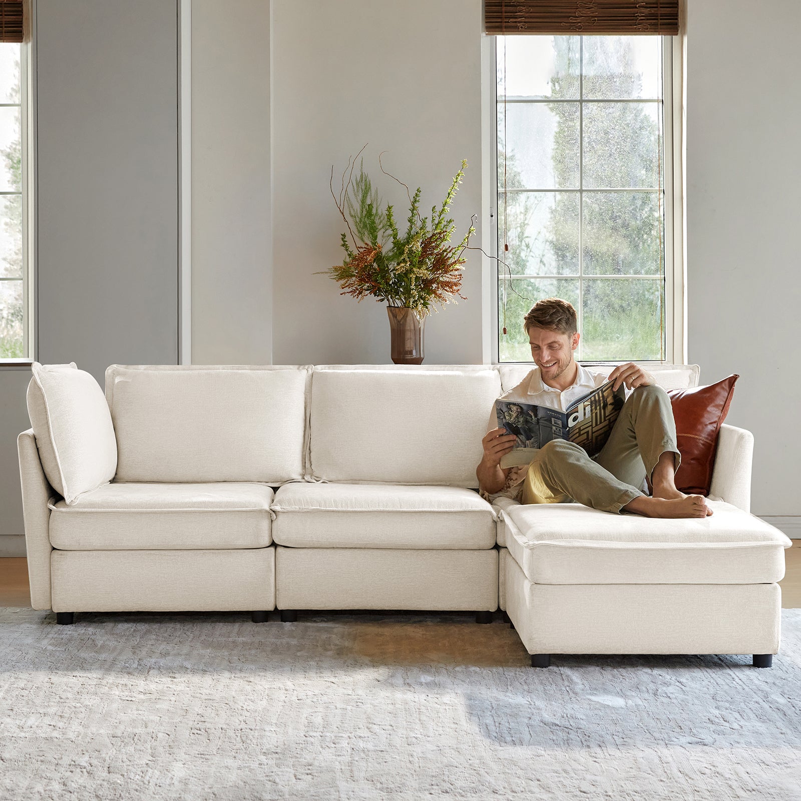 Accessories for Harmetrix Oversized Soft Sectional Couch