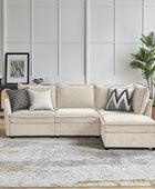 Victoria Oversized Soft Sectional Sofa with Storage