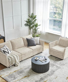 Victoria Oversized Soft Sectional Sofa with Storage