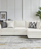 Victoria Oversized Soft Sectional Sofa with Storage