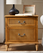 Farmhouse Solid Wood End Table (Optional Types)