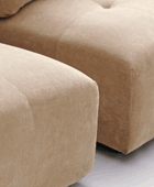 Memosa Modular Deep Seating Sectional Sofa - Cloud-Like Comfort with Memory Foam Cushions