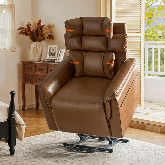 Lay Flat Lift Geri Chairs with Adjustable Head and Lumbar  Lateral  Support