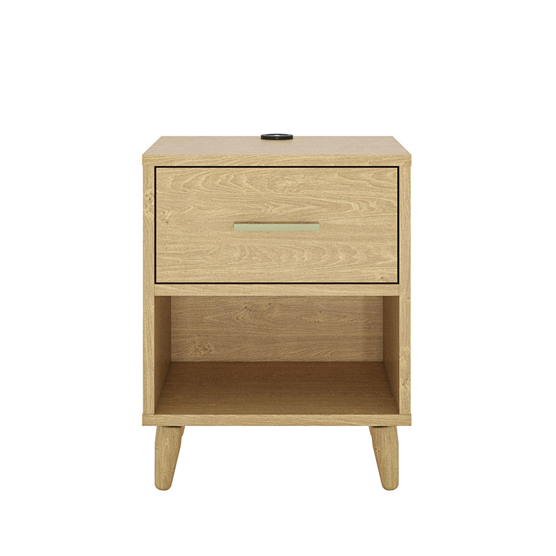 Ivan Nightstand with Built-In Outlets (Set of 2)