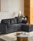 Amando Soft Storage Sectional Sofa