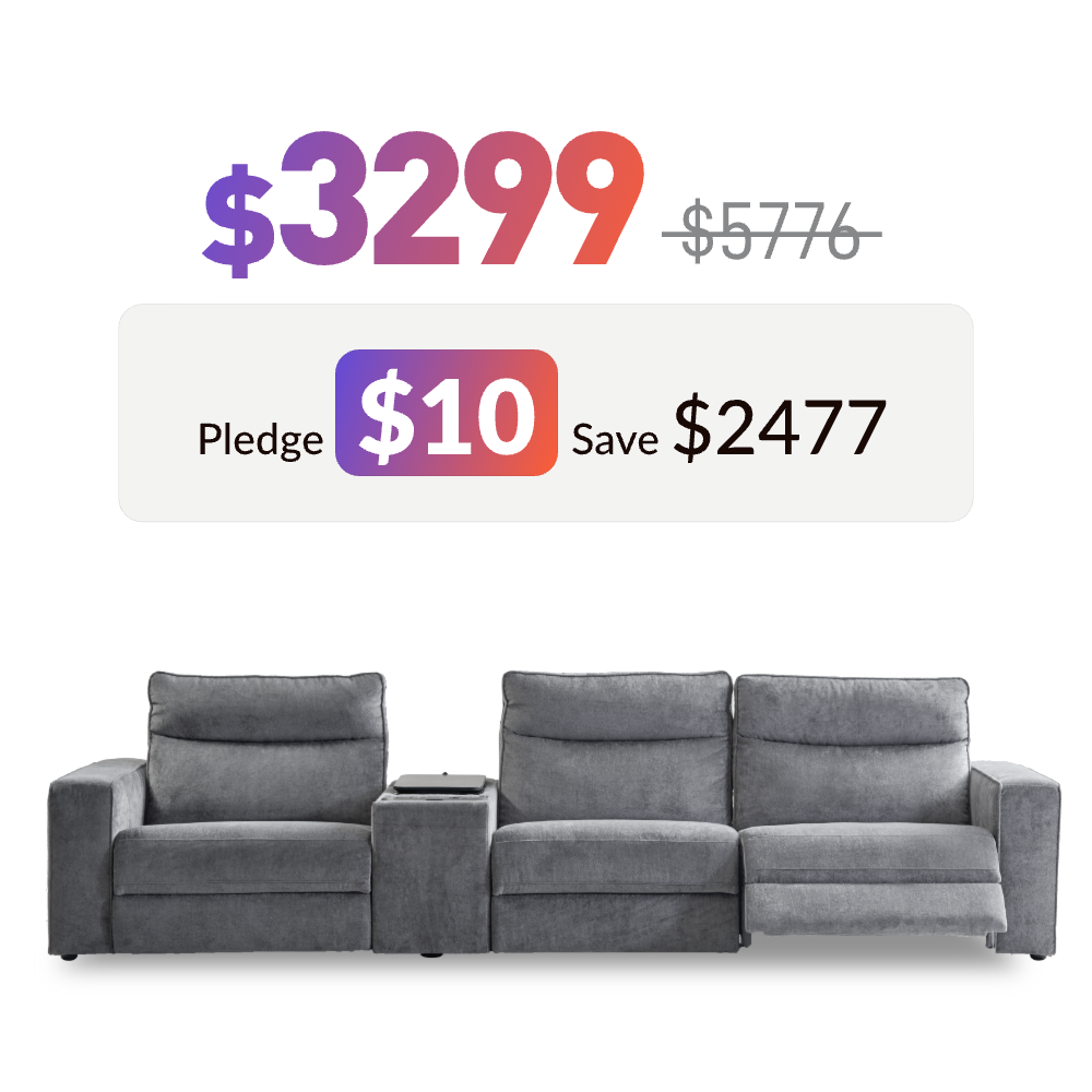 42%0FF for EliteNest man cave sofa -Limited Pre-launch Offer