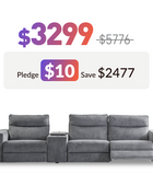 42%0FF for EliteNest man cave sofa -Limited Pre-launch Offer