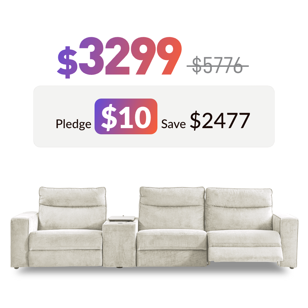 42%0FF for EliteNest man cave sofa -Limited Pre-launch Offer