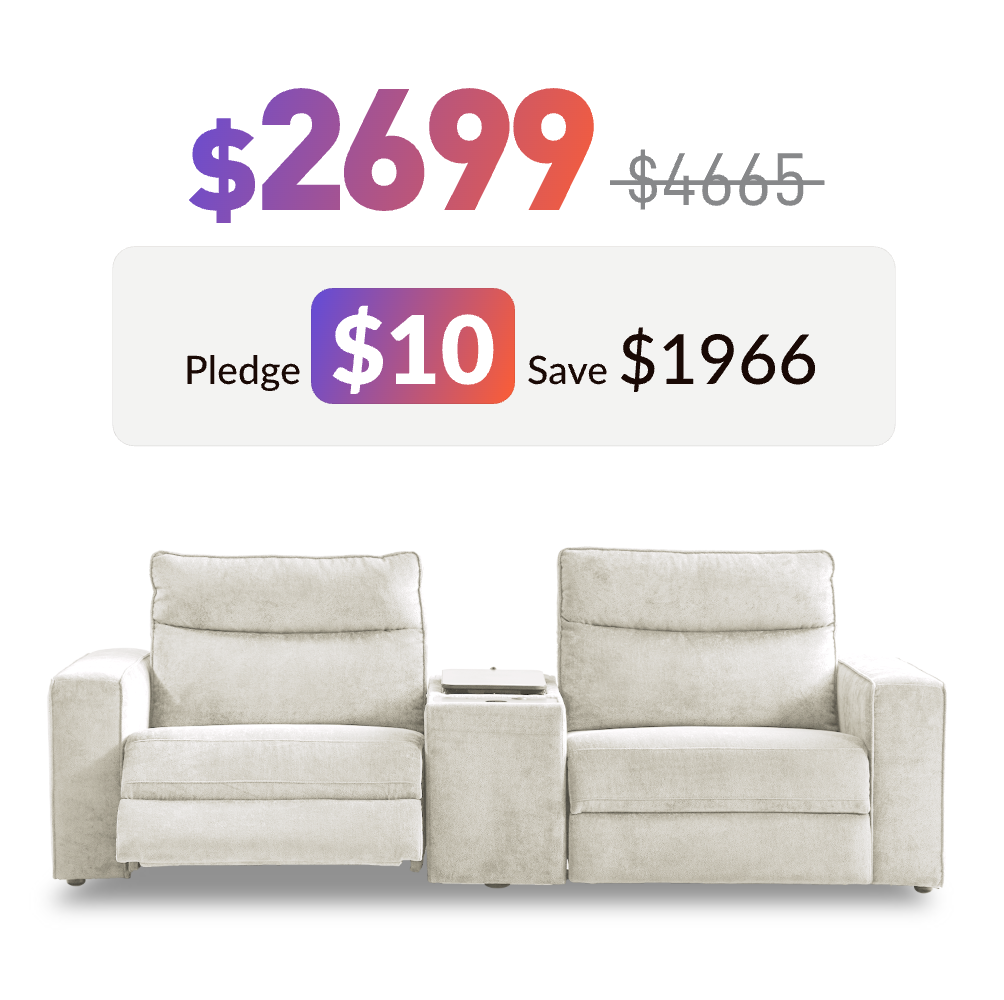 42%0FF for EliteNest man cave sofa -Limited Pre-launch Offer