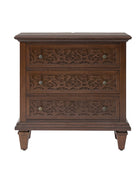 Colombo 3-Drawer End Table with Built-In Outlets(Optional Types)