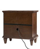 Colombo 3-Drawer Nightstand with Built-In Outlets(Optional Types)
