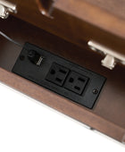 Colombo 3-Drawer End Table with Built-In Outlets(Optional Types)