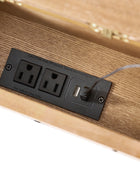 Colombo 3-Drawer End Table with Built-In Outlets(Optional Types)