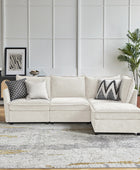 Victoria Oversized Soft Sectional Sofa with Storage