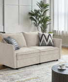 Victoria Oversized Soft Sectional Sofa with Storage