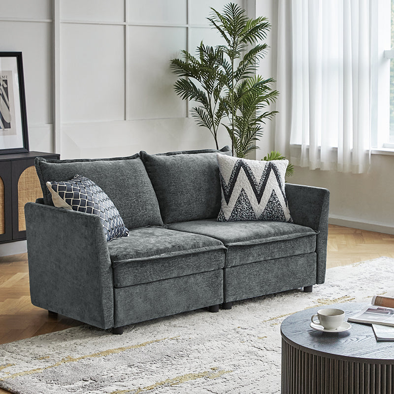 Victoria Oversized Soft Sectional Sofa with Storage