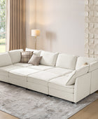 Victoria 8-Seater Soft Sectional Sofa with Storage