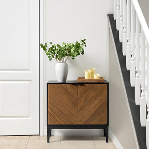 32 inch Tall+2-Door Accent Cabinet