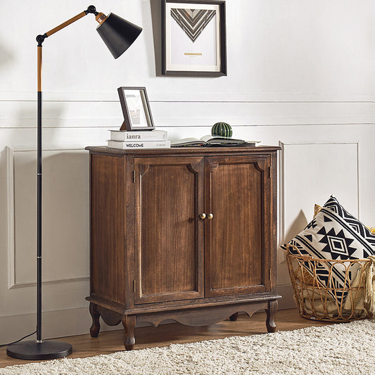 34 inch Tall -2 Door Accent Entryway Cabinet