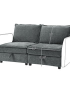 Accessories for Harmetrix Oversized Soft Sectional Couch