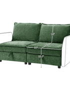 Accessories for Harmetrix Oversized Soft Sectional Couch