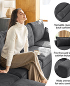 Amando Soft Storage Sectional Sofa