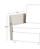Accessories for Harmetrix Oversized Soft Sectional Couch