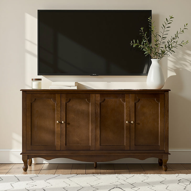 4-Door Vintage Sideboard with Storage & Media