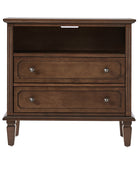 Galatea 2 - Drawer Solid Wood End Table Chest(Optional Types)