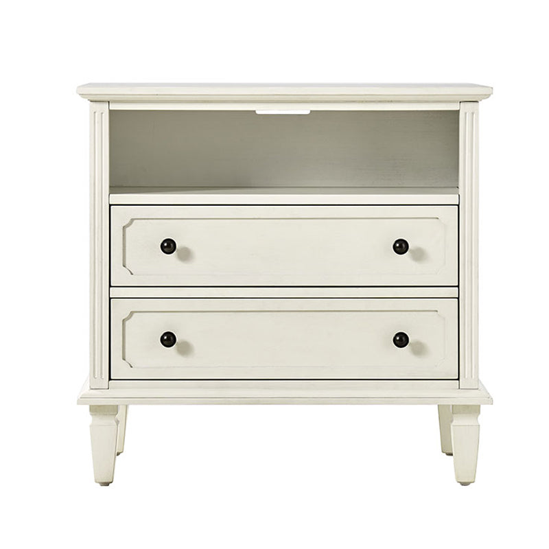Galatea 2 - Drawer Solid Wood End Table Chest(Optional Types)