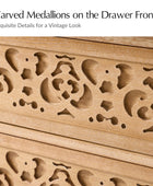 Colombo 3-Drawer End Table with Built-In Outlets(Optional Types)