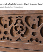 Colombo 3-Drawer End Table with Built-In Outlets(Optional Types)