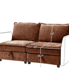 Accessories for Harmetrix Oversized Soft Sectional Couch