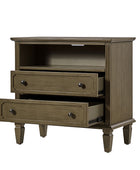 Galatea 2 - Drawer Solid Wood End Table Chest(Optional Types)